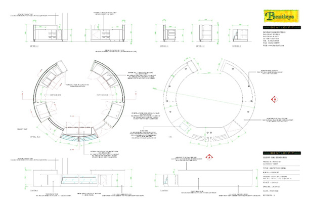 Manufacturing design drawing